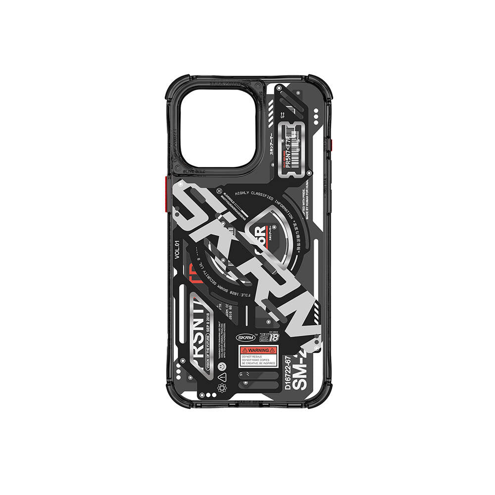 SkinArma Ekho iPhone 15 Pro Max Katmanlı Makine Temalı Magsafe Kılıf SkinArma Ekho iPhone 15 Pro Max Katmanlı Makine Temalı Magsafe Kılıf